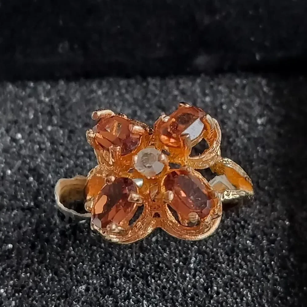 Unbranded Women's Orange and Gold Jewellery